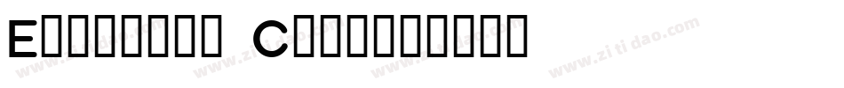 Elzevier Caps字体转换